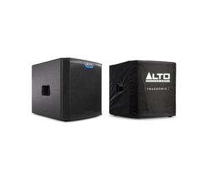 ALTO Professional TS12S + TS12S Cover - Subwoofer da 12" e 2500 W, sistema PA con 6 modalità DSP selezionabili, Easy setup, 130 dB, bobina da 3", bassi superiori