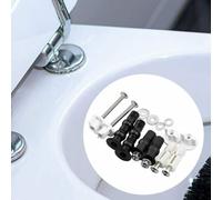 Alto Qualità Copriwater Schienale Dado Fondo Fissaggio Bullone 7.5 CM Vite Kit
