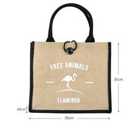 Alto Qualità Donna Lino Lusso Borsa Grande Fine Settimana Spesa Viaggio a Spalla