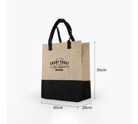 Alto Qualità Donna Lino Lusso Borsa Grande Fine Settimana Spesa Viaggio a Spalla