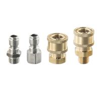 Alto Qualità Veloce Connettore 1/4 " Maschile Montaggio 4pcs Rame Durevole