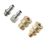 Alto Qualità Veloce Connettore Giardino Giunti 1/4 " Maschile Attillato 4pcs