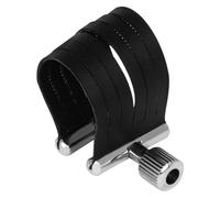 Alto Sax Legatura, PU Leather Alto Sax Legatura, Sassofono Mouthpiece Fastener, Compact Clip Fastener, Sassofono Accessories For Musicians, Alto Sax Mouthpiece Clip, Professional Sassofono Accessories