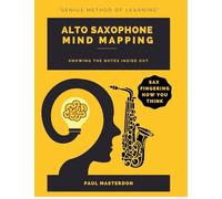 Alto Sax Mind Mapping: A Mnemonically Color-Coded Saxophone Fingering Chart Book: With Unique Player's Eye View: 2