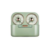 alto Ventola a spruzzo raffreddata ad acqua a basso rumore Umidificazione a portatile Usb Desktop Aria condizionata Ultrasuoni Nano Ice Mist Comfort Raffreddamento Silenzioso(02)