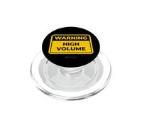 ALTO VOLUME Divertente segnale di avvertimento Umorismo PopSockets PopGrip per MagSafe