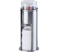 WENKO Dispensador de almohadilla desmaquillaje Firenze, Metallo