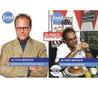 Alton Brown 2 Pack Good Eats on the Table / Kitchen Classics