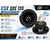 Altoparlante 12cm compatibile con Mercedes Benz W124 1985-1995 + ada...