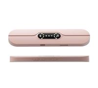 Altoparlante a cuscino per chi dorme di lato, altoparlante Bluetooth a conduzione ossea sotto il cuscino con rumore bianco 3D e timer di sonno, gadget portatile per il sonno, ricaricabile USB-C, rosa