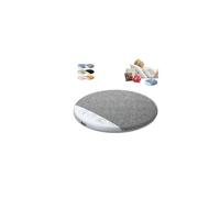 Altoparlante a cuscino per dormire, super sottile, con rumore bianco e timer per dormire, senza fili, con suoni lenitivi, mini cuffie per il sonno privato, per donne, uomini, adulti, colore grigio