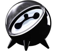 Altoparlante A Fluido Magnetico, Visualizzatore di Suoni Ferrofluidi, Lampada A Ferrofluido Danzante con Ritmo Musicale, Altoparlante A Ferrofluido -Music Mate Sound Partner Music Pickup, Black, A