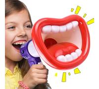 Altoparlante a tromba - 16x11x13 cm ABS 1 set, mini megafono cambia voce giocattolo Registra e riproduci | per ragazzi, ragazze, bambini, bambini, annunci divertenti, giochi per feste, giocat