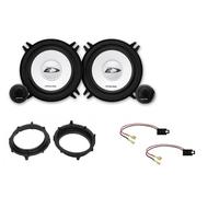 Altoparlante Alpine compatibile con AUDI A4 B5 / 8D + Avant 1994-2001 Anteriore