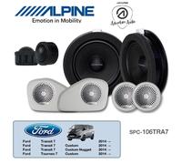 Altoparlante Alpine SPC-106TRA7 compatibile con Ford Tourneo 7 Custom 2014 ->