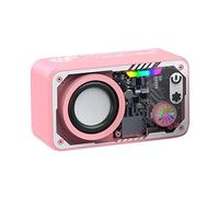 altoparlante, altoparlanti esterni wireless,Audio surround 3D | Altoparlante wireless in stile robot con audio surround 3D e LED colorato per il campeggio da festa in spiaggia
