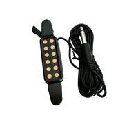 Altoparlante Amplificatore A Filo Per Microfono Con Clip A 12 Fori Per Accessori Trasduttore Per Chitarra Elettrica Acustica (Color : Without control)