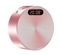 Altoparlante Amplificatore Portatile Con Microfono E Cablato, Amplificatore Vocale Ricaricabile Supporto Registrazione Per Guide Turistiche Insegnanti Anziani, 95X40X95Mm Rosa.