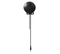 Altoparlante attivo USB 5 V con jack da 3,5 mm, altoparlante compatto da 1 W per laptop, modulo di riproduzione vocale nero con cavo da 80 cm (DC6-30 V)