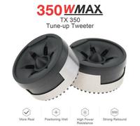 Altoparlante Auto Tweeter 350W 8Ω Tune-Up Integrato Crossover Coppie Veloce Nave