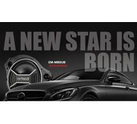 Plug & Play Subwoofer Bassi Woofer Mercedes A205 Lato Passeggero
