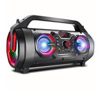 Altoparlante Bazooka Bluetooth Boombox / USB / Illuminazione / Porta microfono