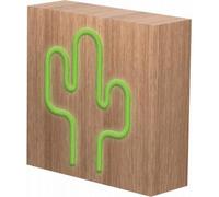 Altoparlante Bluetooth 15W luminoso modello Neon S Cactus ColorLight