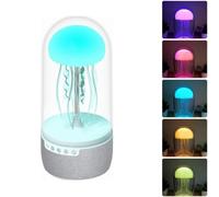 Altoparlante Bluetooth 2 in 1 con medusa, lampada Bluetooth con medusa, luce medusa, lampada d'atmosfera medusa, altoparlante con meduse, altoparlante Bluetooth a LED che cambia colore, per casa,