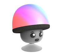 Altoparlante Bluetooth 3W luminoso modello Mega Mush con fissaggio a ventosa
