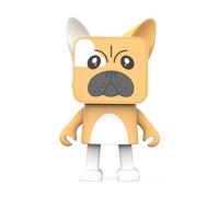 Altoparlante Bluetooth a Forma di Bulldog che Balla - Piccola Cassa Portatile - Speaker Potente per Cell o Pc - Wireless - Autonomia fino a 5h - Design Moderno e Originale - Ultima Tecnologia - MOB