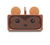 Altoparlante Bluetooth Adorable Scimmia - Piccola Cassa Portatile - Speaker Potente Cell o Pc - Wireless - Autonomia 6h - Carica Rapida - con Microfono per Tel - Design Moderno e Originale - MOB