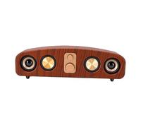 Altoparlante Bluetooth Classico con Venature del Legno, Volume da 120 DB, per Ascoltare Musica Dagli Anziani a Casa o in Ambiente di Cura