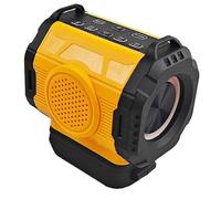 Altoparlante Bluetooth compatibile con batteria al litio Dewalt da 18-20 V, porta di ricarica USB Type-C,