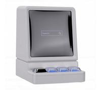 Altoparlante Bluetooth con Supporto per Telefono Design retrò per Uso Domestico Ed Esterno Altoparlante Wireless Portatile Compatto da 4 W
