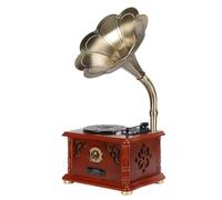 Altoparlante Bluetooth Grammofono Jukebox in legno retrò - Giradischi in vinile con connettività wireless