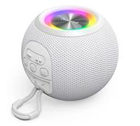 Altoparlante Bluetooth® Hama "altoparlante a forma di palla", 5 modalità di illuminazione, 5 W, bianco
