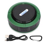 Altoparlante Bluetooth impermeabile per doccia con grado di protezione IPX7, luci dinamiche sincronizzate con la musica, suono stereo wireless, audio