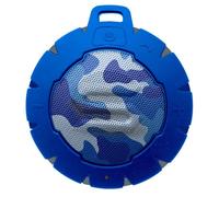 Altoparlante Bluetooth impermeabile Soul Storm Camouflage Blu