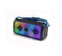Altoparlante Bluetooth - INOVALLEY - HP345-B - 10W - LED - Bluetooth V5.3 - Micro - TWS - FM - USB 2.0 - micro SD - AUX-IN - Nouvo
