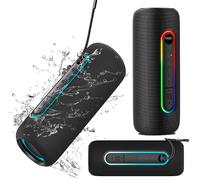 Kruger & Matz Altoparlante Bluetooth Senza Fili Street KM0563 Potenza 20 W Funzione TWS Retroilluminazione RGB Protezione IPX5 Nero