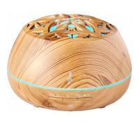 Altoparlante Bluetooth LED con Diffusore di Oli Essenziali Intagliato - Nouvo