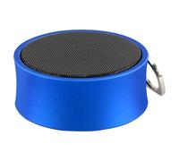 Altoparlante Bluetooth PAVEOS5.0 modello Scacchi con mini subwoofer in acciaio, audio portatile per esterni e scrivania, blu