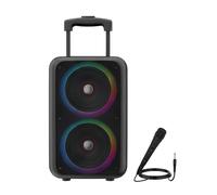 Altoparlante Bluetooth portatile 41×26 cm luminoso 2 altoparlanti 5 W e
