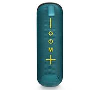 Altoparlante Bluetooth portatile BigBen Tube con effetti luminosi 30W Blu