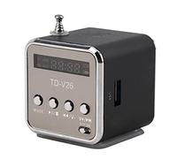 Altoparlante Bluetooth Portatile con Audio Stereo, Bluetooth, Bassup, Accoppiamento Stereo Wireless, Altoparlante, Radio USB/TF/FM (Black)