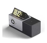 Altoparlante Bluetooth portatile con ricarica wireless, display con schermo ribaltabile, rumore bianco intelligente e luce ambientale Sleep-Aid, Bluetooth 5.3