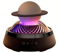 Altoparlante Bluetooth portatile, diffusore di oli essenziali, lampada lunare levitante, lampada Saturno galleggiante a LED con modalità di