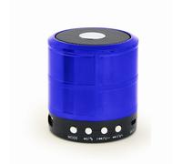 Altoparlante Bluetooth Portatile GEMBIRD SPK-BT-08-B Nero/Blu 3 W 4 W