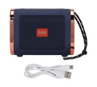 Altoparlante Bluetooth portatile, impermeabile, con display luminoso dinamico, versatile per piccoli incontri e per l'ascolto personale.