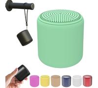 Altoparlante Bluetooth portatile, macchina del suono del rumore bianco, altoparlanti wireless impermeabili con Bluetooth, mini macchina audio tascabile per ufficio, casa, viaggi (verde, 5 cm)